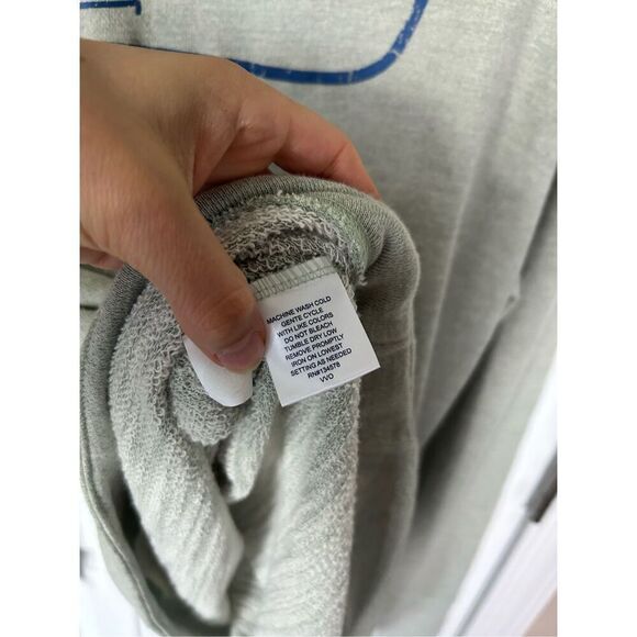 Vineyard Vines Long Sleeve Logo Fleece Mock Turtle Neck W Thumbholes size L - Picture 4 of 6